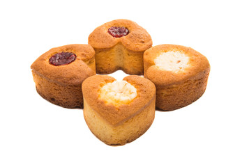 muffins isolated