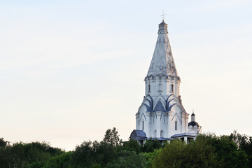 Church of the Ascension, Kolomenskoye at sunset, Moscow