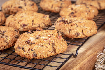 Raisin Pecan Oatmeal Cookies