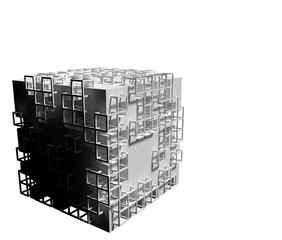 幾何学的な配置の立方体