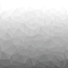 Abstract polygonal triangle dark background. Vector polygon which consist of triangles. Geometric background in Origami style with gradient.