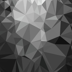 Abstract polygonal triangle dark background. Vector polygon which consist of triangles. Geometric background in Origami style with gradient.