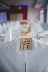 wedding decoration on the table