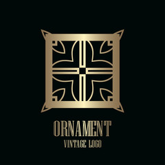 Art Deco vintage logo