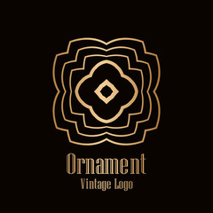 Art Deco vintage logo