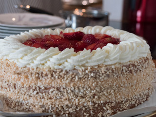 Strawberry cake