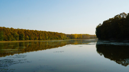 Reflections on the lake