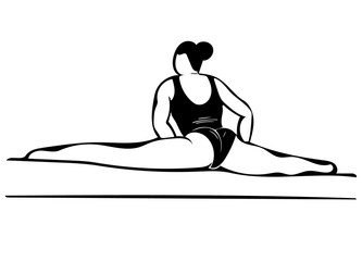 Side splits bar from back