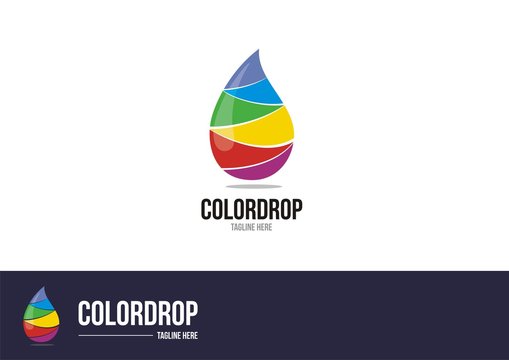 Color Drops Logo #2