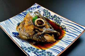 鮪カマ煮　マグロ　煮付　大間　