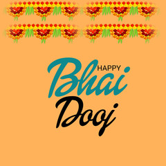  indian festival of Happy Bhai Dooj Celebration.
