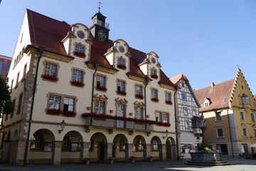 Obraz premium Rathaus in Sigmaringen