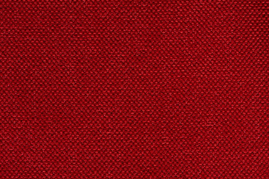 Passionate red fabric background for your interior.