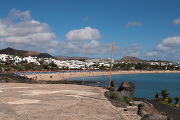 Fototapeta na wymiar Die kanarische Insel Lanzarote