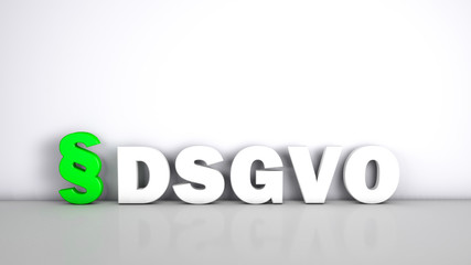 German DSGVO concept