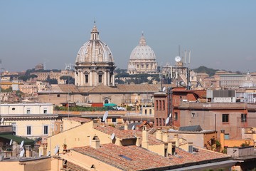 Fototapeta na wymiar Rome skyline