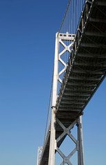 San Francisco Bay Bridge on a clear day