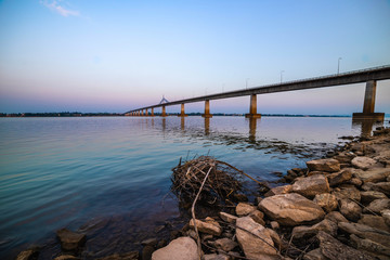 Bridge over the Mekong River Second Thailand