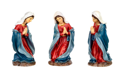Ceramic figure of the Virgin Mary