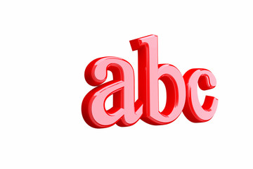 abc text