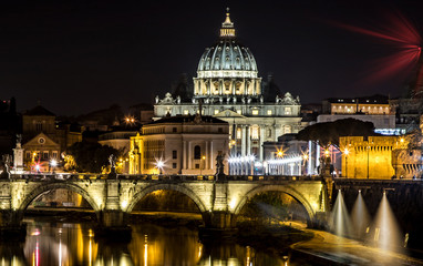 Fototapeta premium saint peters basilica in rome italy