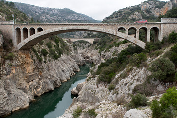 Fototapeta na wymiar Pont du Diable - Hérault