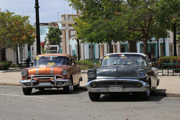 Schöne amerikanische Oldtimer auf Kuba (Karibik)
