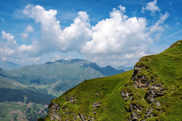 Naklejka premium Beautiful landscape of the Austrian Alps, Europe.
