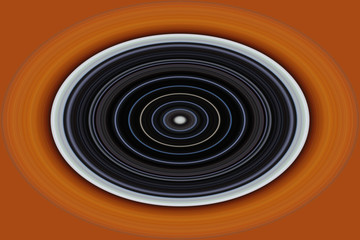 Multicolored circles. illustration