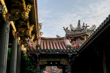 Obraz premium Lungshan Temple in taipei