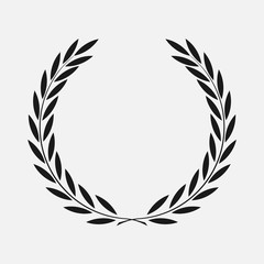 icon laurel wreath, spotrs design