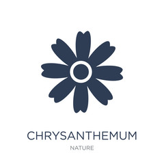 Chrysanthemum icon. Trendy flat vector Chrysanthemum icon on white background from nature collection