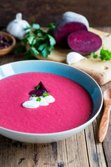 Rote-Bete-Cremesuppe