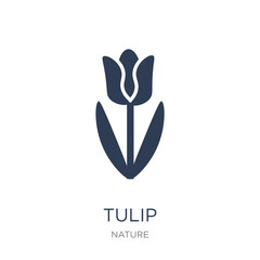 Tulip icon. Trendy flat vector Tulip icon on white background from nature collection