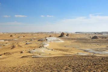White desert Sahara Egypt