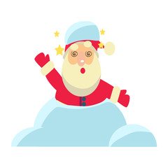 Vector Illustration of Santa Claus