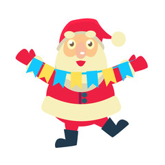 Vector Illustration of Santa Claus
