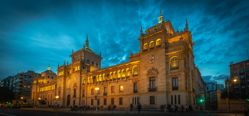 Valladolid ciudad histórica y cultural, España,