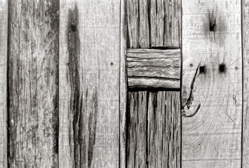 floorboard make by old wood in grayscale mode