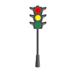 traffic light vector icon