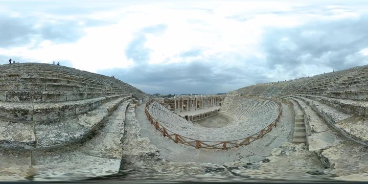 Amphitheatre in Hierapolis View  1 - 360 VR 