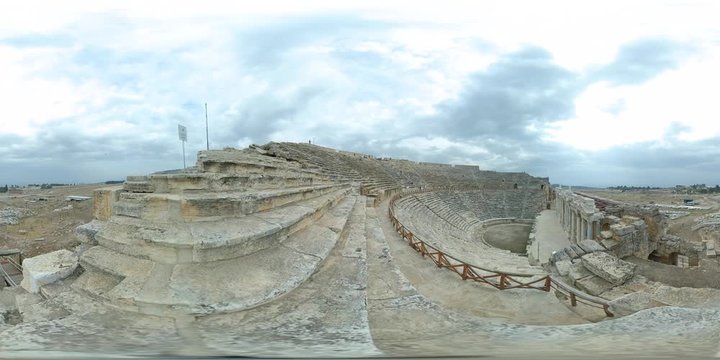 Amphitheatre in Hierapolis View  4 - 360 VR
