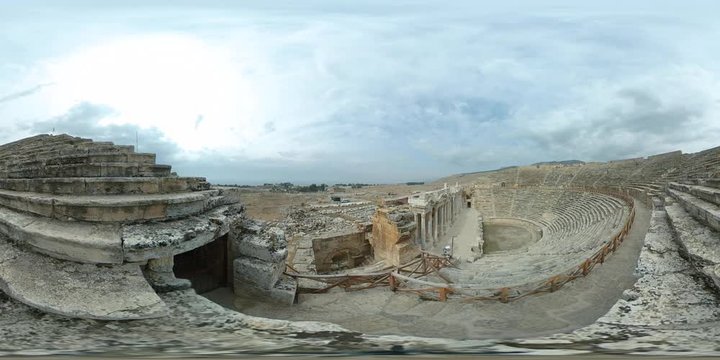 Amphitheatre in Hierapolis View  5 - 360 VR