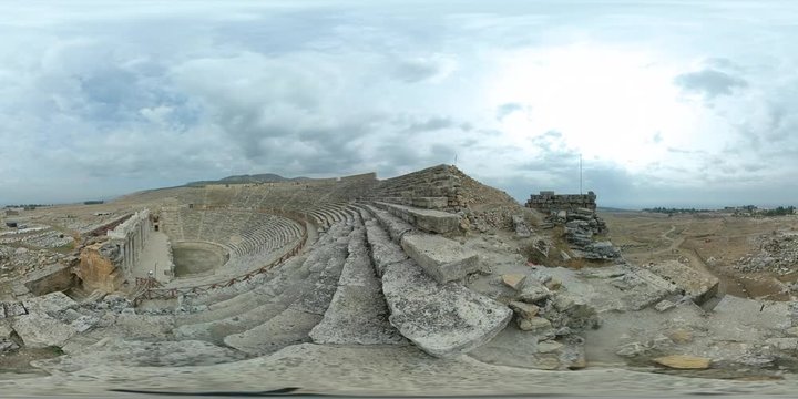 Amphitheatre in Hierapolis View  3 - 360 VR