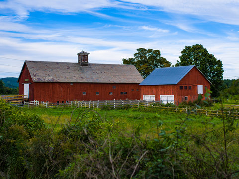 old farm in the countryside