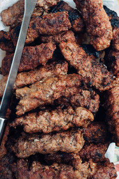Sausage from overhead