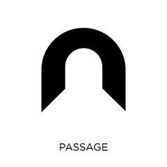 passage icon. passage symbol design from Architecture collection.