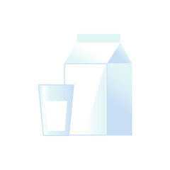 milk vector icon