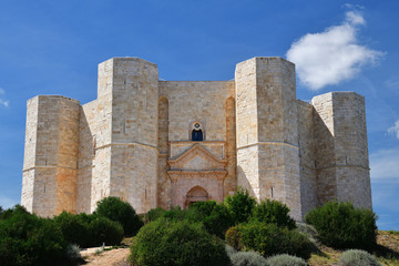 Fototapeta na wymiar Castel del Monte in Apulien