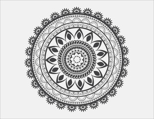 Mandala, vintage decorations.